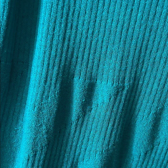 Vintage 90s Keith Adams sz6 Teal Long Sleeve Dress.Estate item.Offers welcome! - Picture 14 of 15